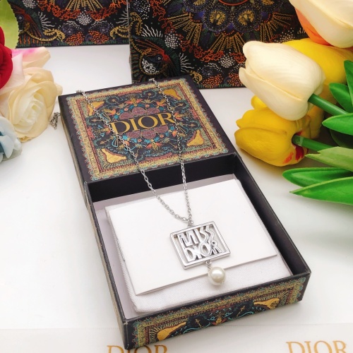 Replica Christian Dior Necklaces #1252552 $29.00 USD for Wholesale