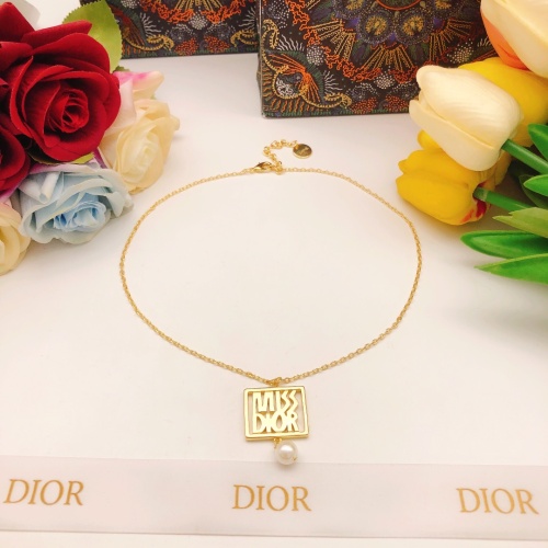 Wholesale Christian Dior Necklaces #1252553 $29.00 USD, Wholesale Quality Replica Christian Dior Necklaces