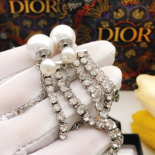 Replica Christian Dior Earrings For Women #1252554 $32.00 USD for Wholesale