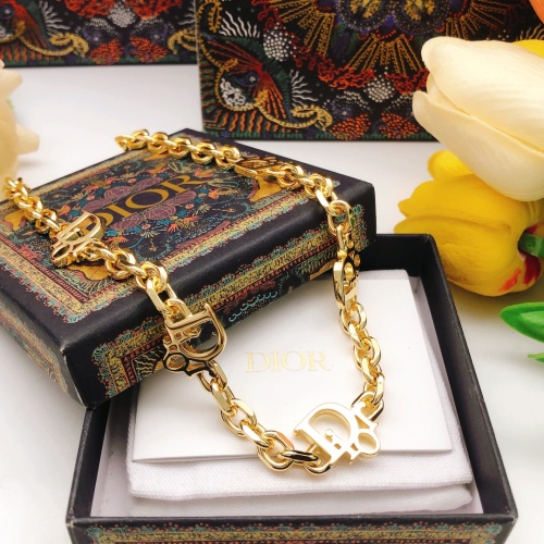 Replica Christian Dior Necklaces #1252559 $36.00 USD for Wholesale