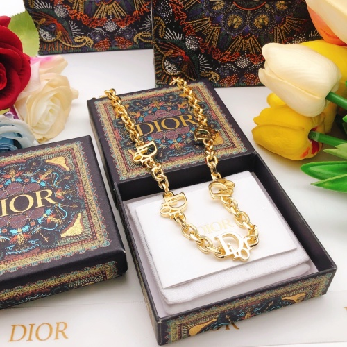 Replica Christian Dior Necklaces #1252559 $36.00 USD for Wholesale