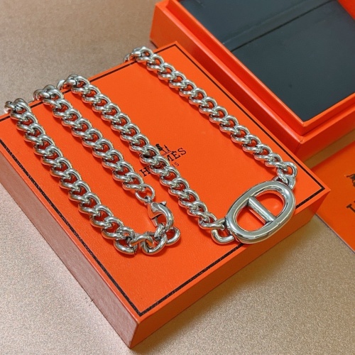 Replica Hermes Necklaces #1252578 $64.00 USD for Wholesale