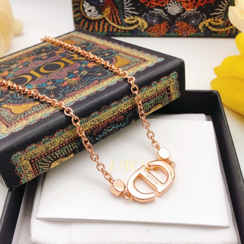 Replica Christian Dior Necklaces #1252590 $29.00 USD for Wholesale