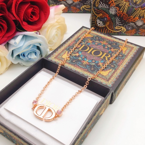 Replica Christian Dior Necklaces #1252590 $29.00 USD for Wholesale