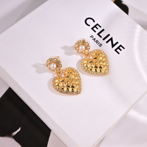 Wholesale Celine Earrings For Women #1252591 $29.00 USD, Wholesale Quality Replica Celine Earrings