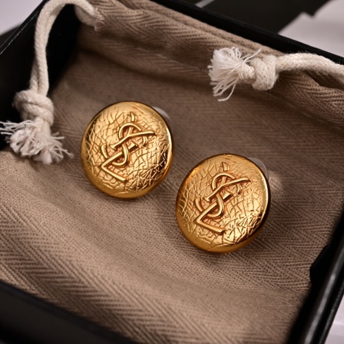 Replica Yves Saint Laurent YSL Earrings For Women #1252602 $25.00 USD for Wholesale