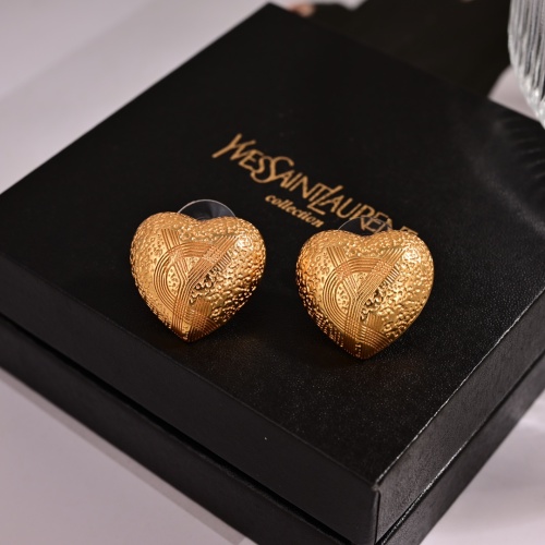 Wholesale Yves Saint Laurent YSL Earrings For Women #1252603 $25.00 USD, Wholesale Quality Replica Yves Saint Laurent YSL Earrings