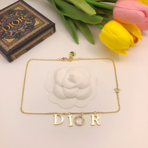 Wholesale Christian Dior Necklaces #1252606 $27.00 USD, Wholesale Quality Replica Christian Dior Necklaces