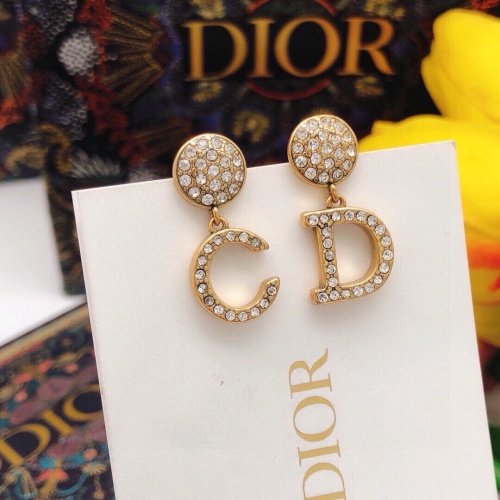 Wholesale Christian Dior Earrings For Women #1252630 $25.00 USD, Wholesale Quality Replica Christian Dior Earrings