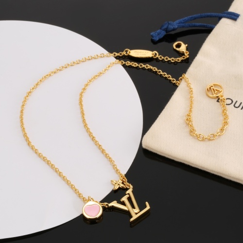 Wholesale Louis Vuitton Necklaces #1252682 $29.00 USD, Wholesale Quality Replica Louis Vuitton Necklaces