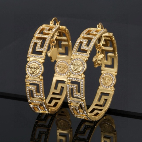 Wholesale Versace Earrings For Women #1252708 $40.00 USD, Wholesale Quality Replica Versace Earrings