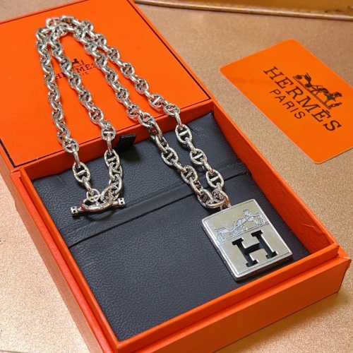 Wholesale Hermes Necklaces #1252712 $56.00 USD, Wholesale Quality Replica Hermes Necklaces