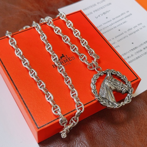 Wholesale Hermes Necklaces #1252713 $56.00 USD, Wholesale Quality Replica Hermes Necklaces