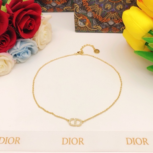 Wholesale Christian Dior Necklaces #1252741 $25.00 USD, Wholesale Quality Replica Christian Dior Necklaces