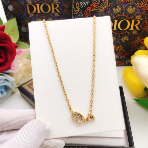 Replica Christian Dior Necklaces #1252745 $27.00 USD for Wholesale