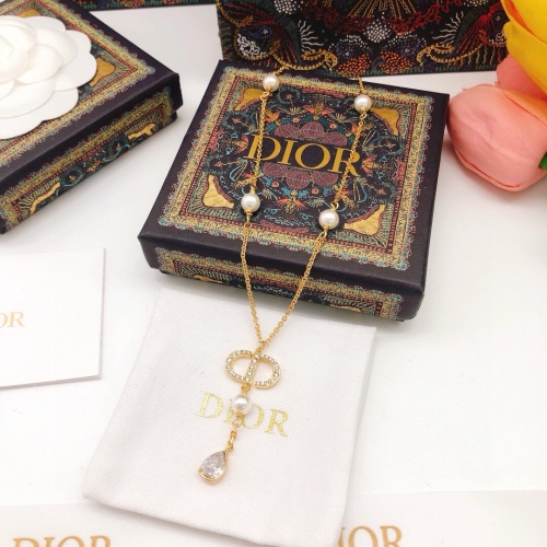 Replica Christian Dior Necklaces For Women #1252754 $29.00 USD for Wholesale