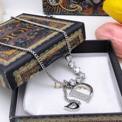 Replica Christian Dior Necklaces #1252761 $29.00 USD for Wholesale