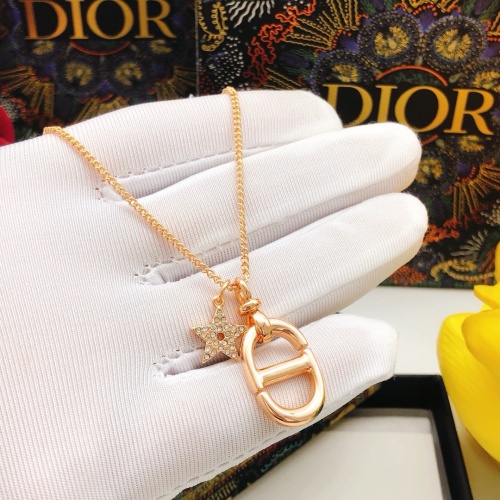 Replica Christian Dior Necklaces #1252765 $29.00 USD for Wholesale