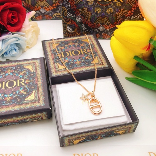 Replica Christian Dior Necklaces #1252765 $29.00 USD for Wholesale