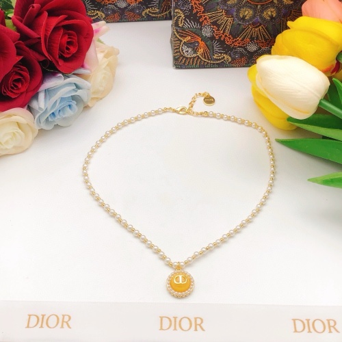 Wholesale Christian Dior Necklaces For Women #1252768 $29.00 USD, Wholesale Quality Replica Christian Dior Necklaces