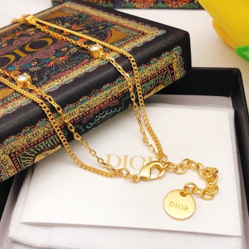 Replica Christian Dior Necklaces #1252773 $32.00 USD for Wholesale