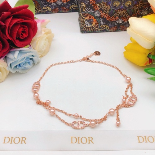 Wholesale Christian Dior Necklaces #1252776 $32.00 USD, Wholesale Quality Replica Christian Dior Necklaces