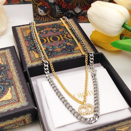 Replica Christian Dior Necklaces #1252785 $34.00 USD for Wholesale