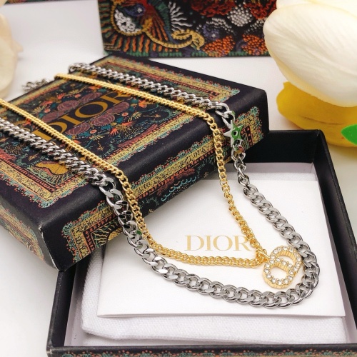 Replica Christian Dior Necklaces #1252785 $34.00 USD for Wholesale