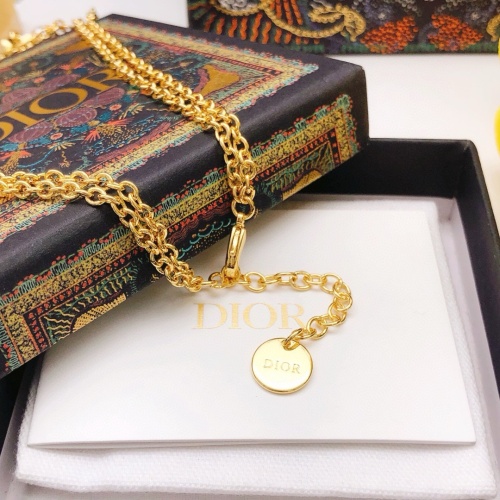 Replica Christian Dior Necklaces #1252789 $36.00 USD for Wholesale