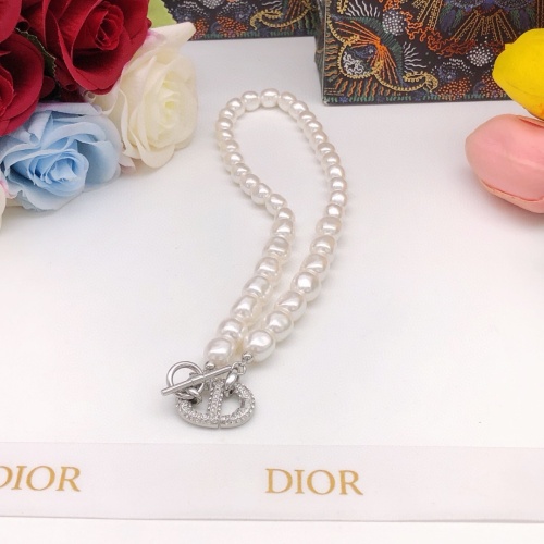 Replica Christian Dior Necklaces For Women #1252790 $34.00 USD for Wholesale