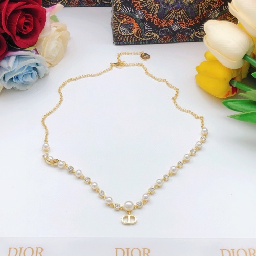 Wholesale Christian Dior Necklaces #1252794 $38.00 USD, Wholesale Quality Replica Christian Dior Necklaces