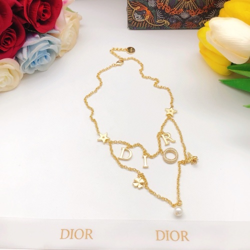 Wholesale Christian Dior Necklaces #1252796 $39.00 USD, Wholesale Quality Replica Christian Dior Necklaces