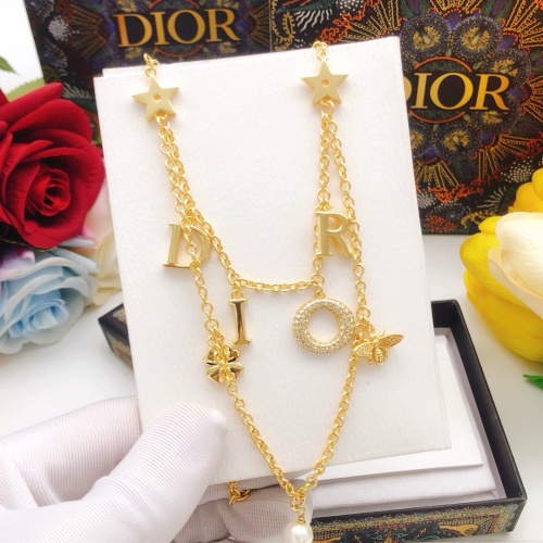 Replica Christian Dior Necklaces #1252796 $39.00 USD for Wholesale