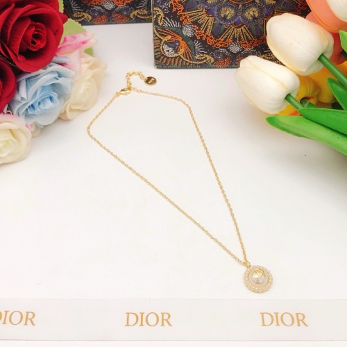 Replica Christian Dior Necklaces #1252808 $29.00 USD for Wholesale