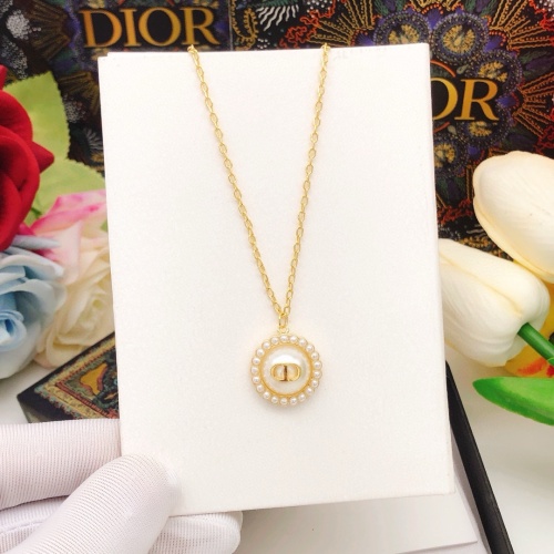 Replica Christian Dior Necklaces #1252808 $29.00 USD for Wholesale