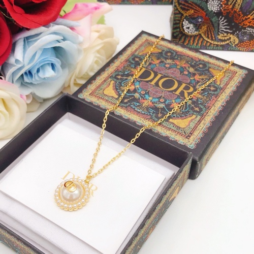 Replica Christian Dior Necklaces #1252808 $29.00 USD for Wholesale