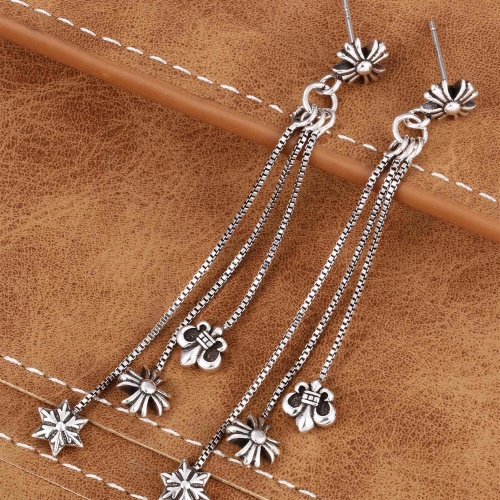 Wholesale Chrome Hearts Earrings For Women #1252816 $32.00 USD, Wholesale Quality Replica Chrome Hearts Earrings