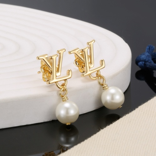 Replica Louis Vuitton Earrings For Women #1252840 $27.00 USD for Wholesale