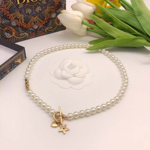 Wholesale Christian Dior Necklaces For Women #1252850 $29.00 USD, Wholesale Quality Replica Christian Dior Necklaces