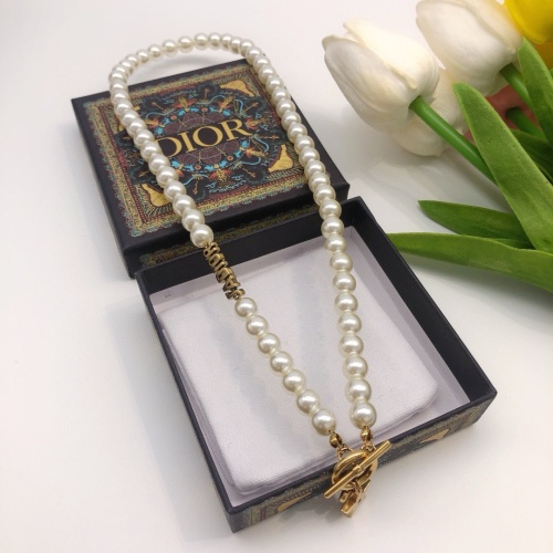 Replica Christian Dior Necklaces For Women #1252850 $29.00 USD for Wholesale