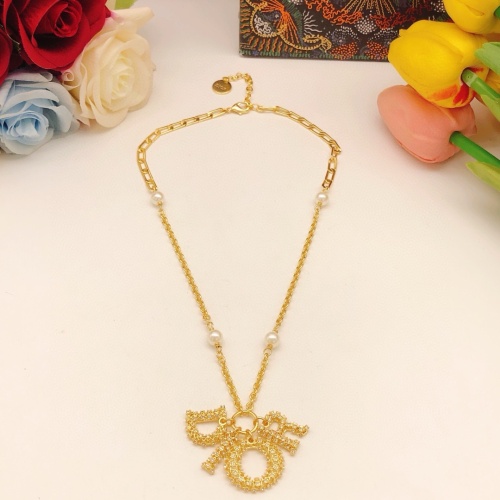 Wholesale Christian Dior Necklaces #1252855 $32.00 USD, Wholesale Quality Replica Christian Dior Necklaces