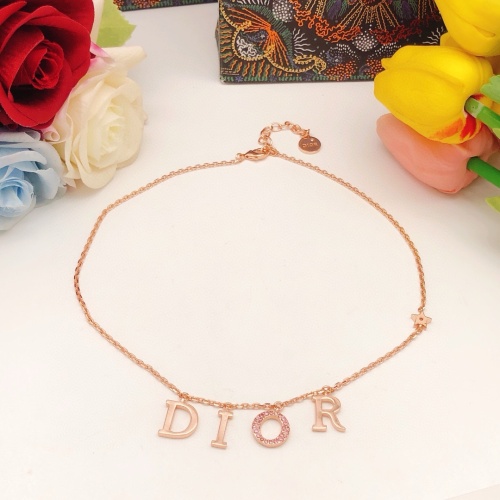 Wholesale Christian Dior Necklaces #1252856 $32.00 USD, Wholesale Quality Replica Christian Dior Necklaces