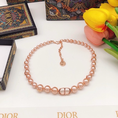 Wholesale Christian Dior Necklaces #1252859 $32.00 USD, Wholesale Quality Replica Christian Dior Necklaces