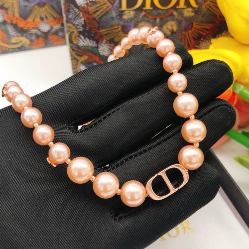 Replica Christian Dior Necklaces #1252859 $32.00 USD for Wholesale