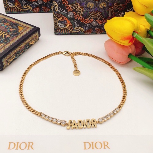 Wholesale Christian Dior Necklaces #1252860 $32.00 USD, Wholesale Quality Replica Christian Dior Necklaces