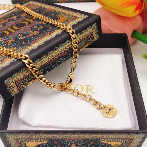 Replica Christian Dior Necklaces #1252860 $32.00 USD for Wholesale