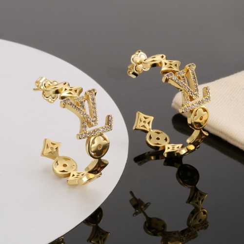 Wholesale Louis Vuitton Earrings For Women #1252861 $32.00 USD, Wholesale Quality Replica Louis Vuitton Earrings