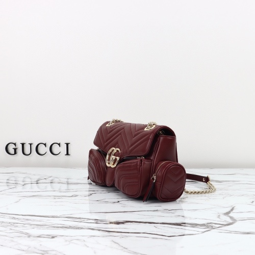 Replica Gucci AAA Quality Messenger Bags For Women #1252887 $225.00 USD for Wholesale