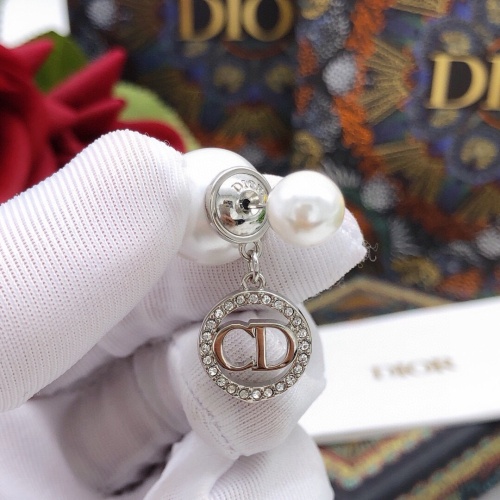 Replica Christian Dior Earrings For Women #1252943 $27.00 USD for Wholesale