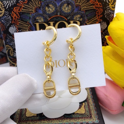 Replica Christian Dior Earrings For Women #1252944 $27.00 USD for Wholesale